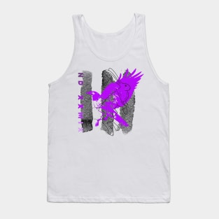 rabbit and crow abstract collage Tank Top